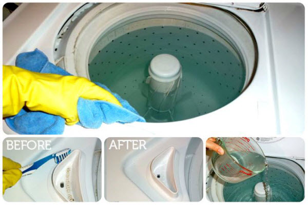 3 cách làm sạch máy giặt tốn chưa đến 50K - Công Ty Điện Lạnh