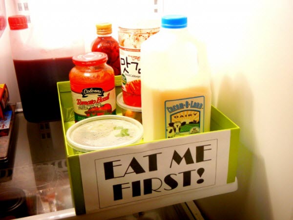 cách sắp xếp thức ăn trong tủ lạnh